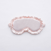 Silk Ruffle Sleep Eye Mask for better sleep