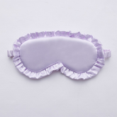 Silk Ruffle Sleep Eye Mask for better sleep