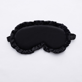 Silk Ruffle Sleep Eye Mask for better sleep