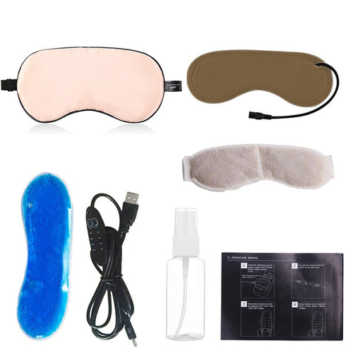 USB Steam Sleeping Eye Mask heated therapy