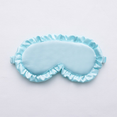 Silk Ruffle Sleep Eye Mask for better sleep